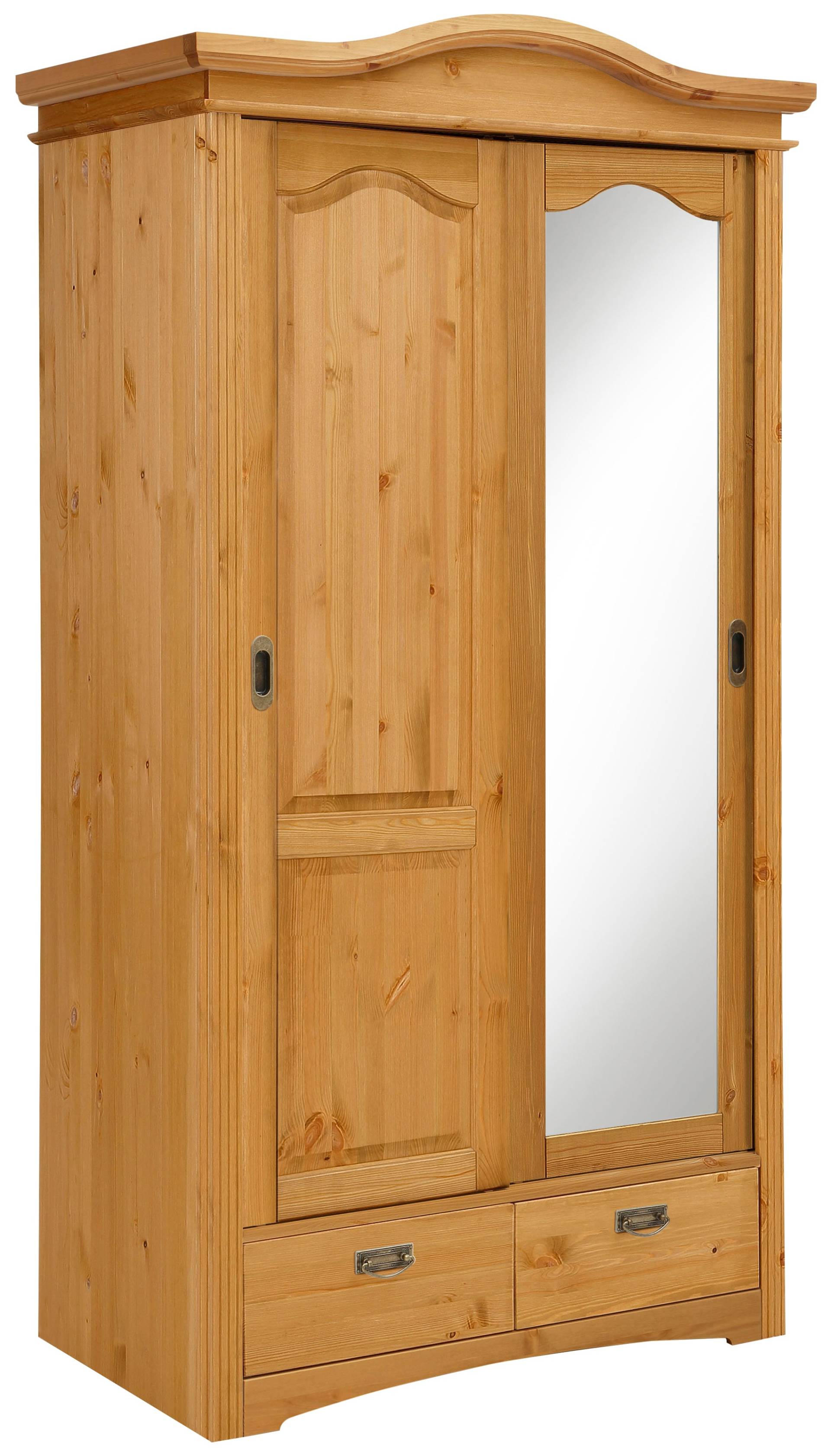 Home affaire Schiebetürenschrank »Konrad«, Breite 111 cm, aus massiver, FSC®-zertifizierter Kiefer Home affaire Schiebetürenschrank »Konrad«, Breite 111 cm, aus massiver, FSC®-zertifizierter Kiefer von home affaire