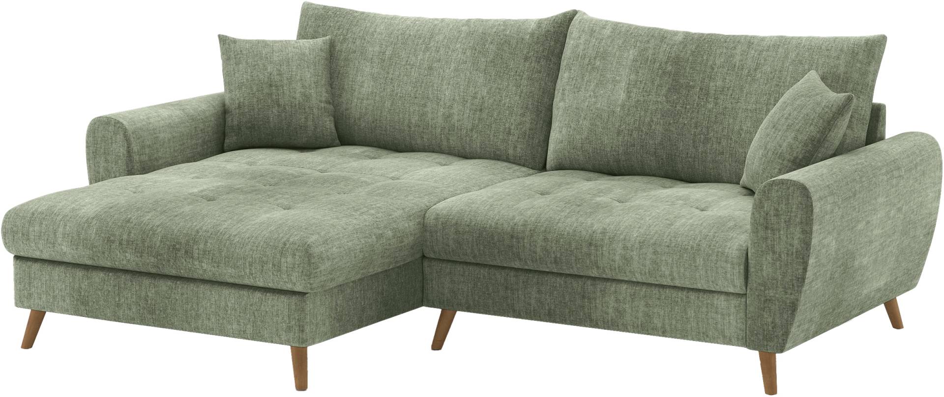 Mr. Couch Ecksofa »Blackburn II, L-Form«, Mit Kaltschaumpolsterung bis 140 kg belastbar von Mr. Couch