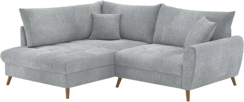 Home affaire Ecksofa »Blackburn II, L-Form«, Mit Kaltschaumpolsterung bis 140 kg belastbar von home affaire