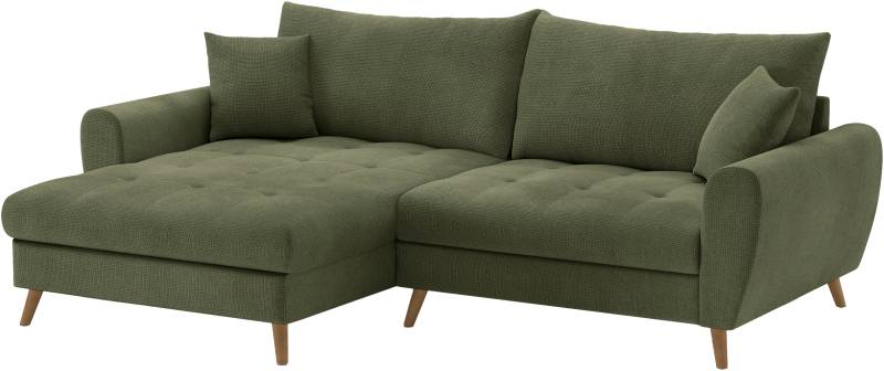 Home affaire Ecksofa »Blackburn II, L-Form«, Mit Kaltschaumpolsterung bis 140 kg belastbar von Mr. Couch