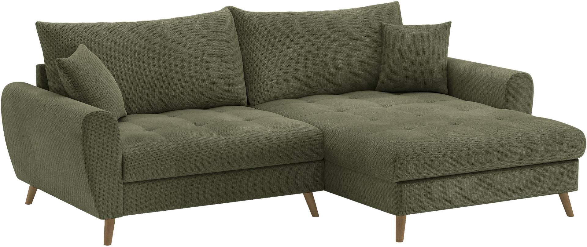 Home affaire Ecksofa »Blackburn II, L-Form«, Mit Kaltschaumpolsterung bis 140 kg belastbar von Mr. Couch