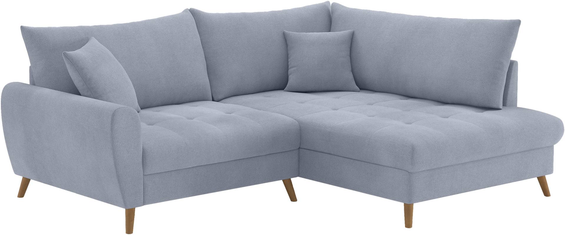 Mr. Couch Ecksofa »Blackburn II, L-Form«, Mit Kaltschaumpolsterung bis 140 kg belastbar von Mr. Couch