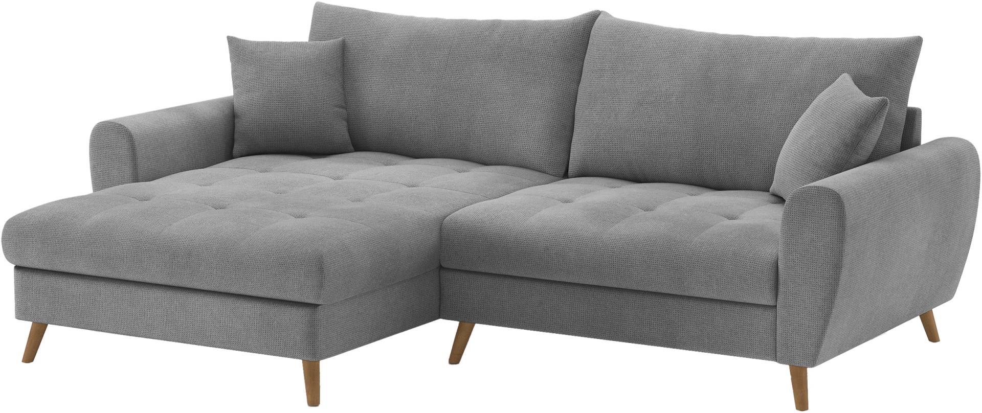 Home affaire Ecksofa »Blackburn II, L-Form«, Mit Kaltschaumpolsterung bis 140 kg belastbar von Mr. Couch