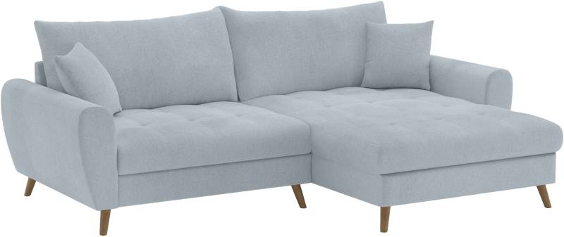 Home affaire Ecksofa »Blackburn II, L-Form«, Mit Kaltschaumpolsterung bis 140 kg belastbar von home affaire