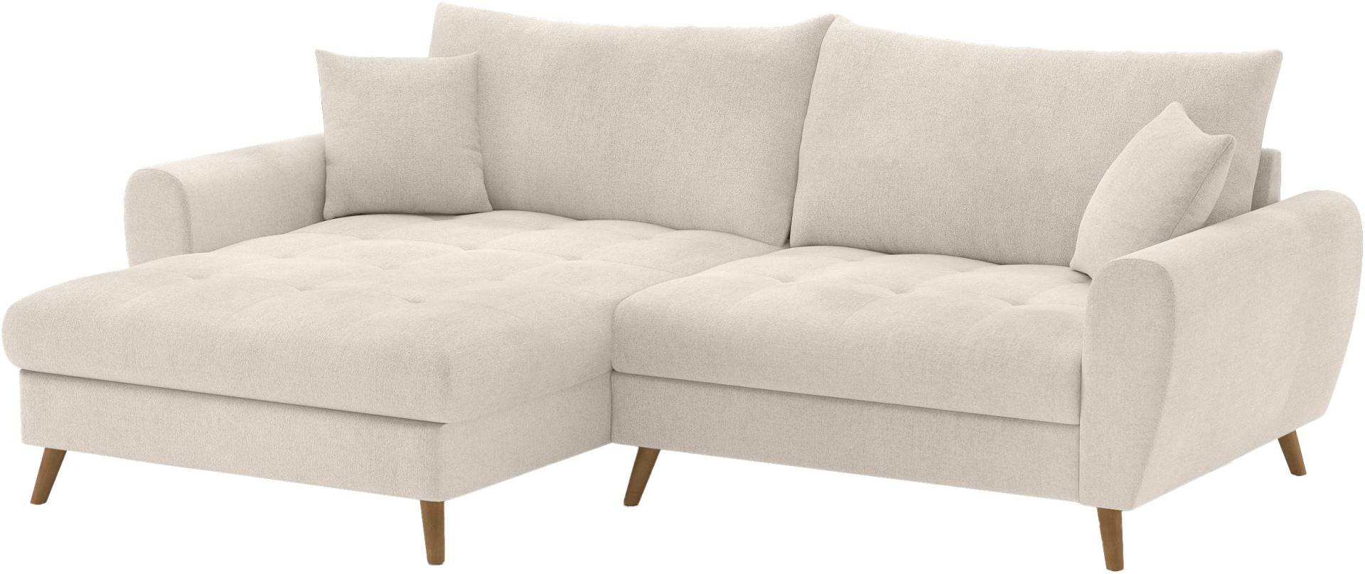 Mr. Couch Ecksofa »Blackburn II, L-Form«, Mit Kaltschaumpolsterung bis 140 kg belastbar von Mr. Couch