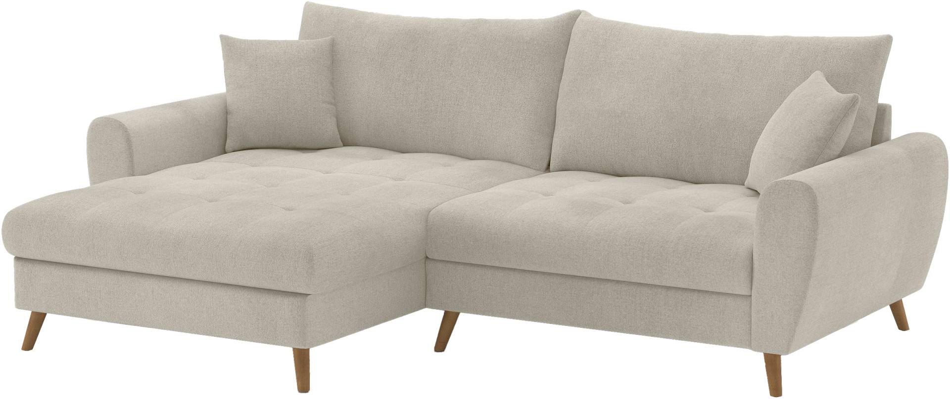 Mr. Couch Ecksofa »Blackburn II, L-Form«, Mit Kaltschaumpolsterung bis 140 kg belastbar von Mr. Couch