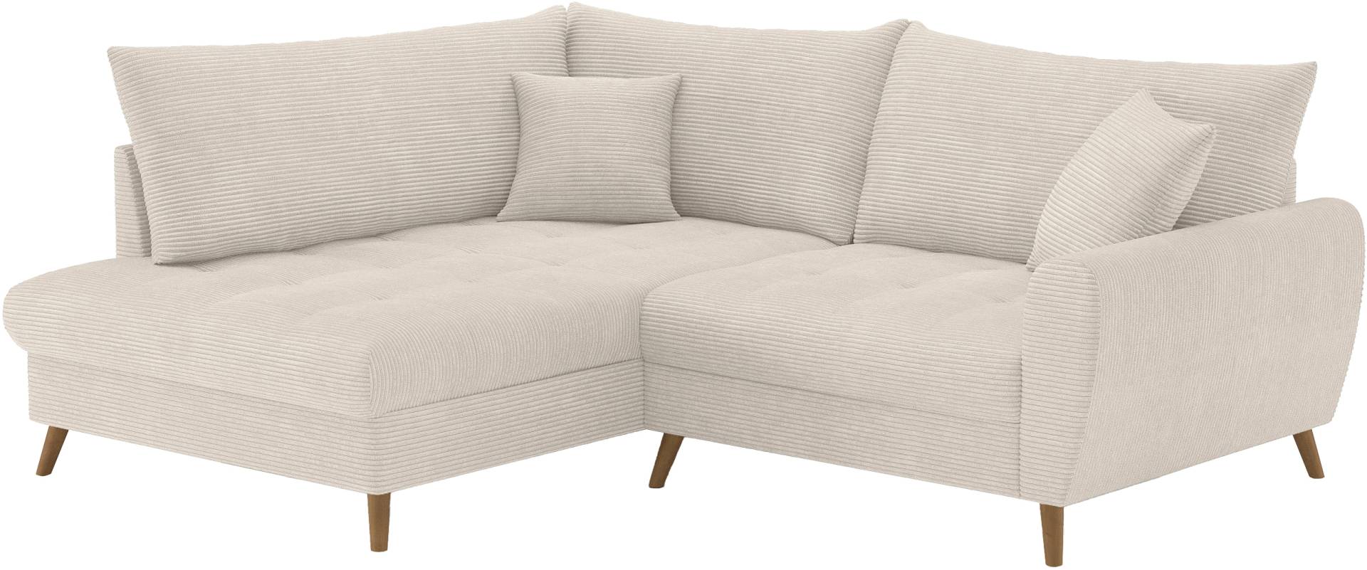 Mr. Couch Ecksofa »Blackburn II, L-Form«, Mit Kaltschaumpolsterung bis 140 kg belastbar von Mr. Couch