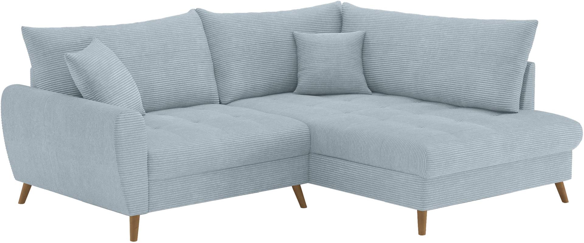 Mr. Couch Ecksofa »Blackburn II, L-Form«, Mit Kaltschaumpolsterung bis 140 kg belastbar von Mr. Couch