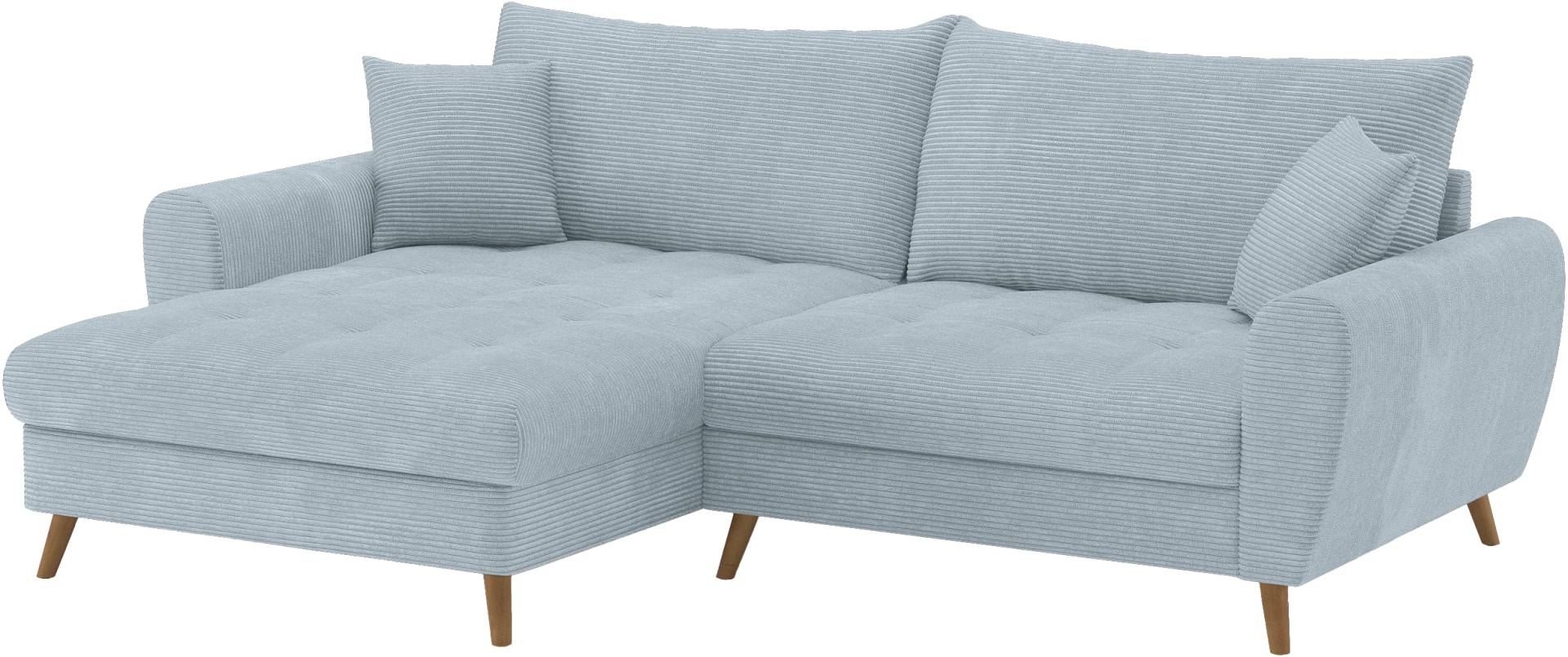 Mr. Couch Ecksofa »Blackburn II, L-Form«, Mit Kaltschaumpolsterung bis 140 kg belastbar von Mr. Couch