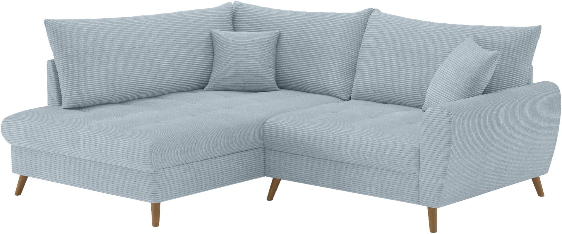 Mr. Couch Ecksofa »Blackburn II, L-Form«, Mit Kaltschaumpolsterung bis 140 kg belastbar von Mr. Couch