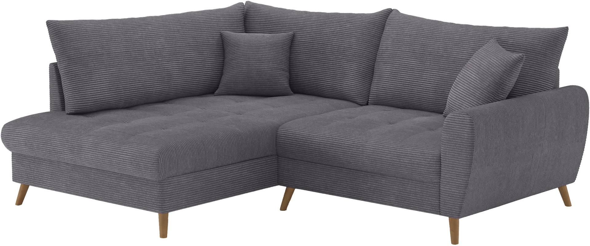 Home affaire Ecksofa »Blackburn II, L-Form«, Mit Kaltschaumpolsterung bis 140 kg belastbar von Mr. Couch