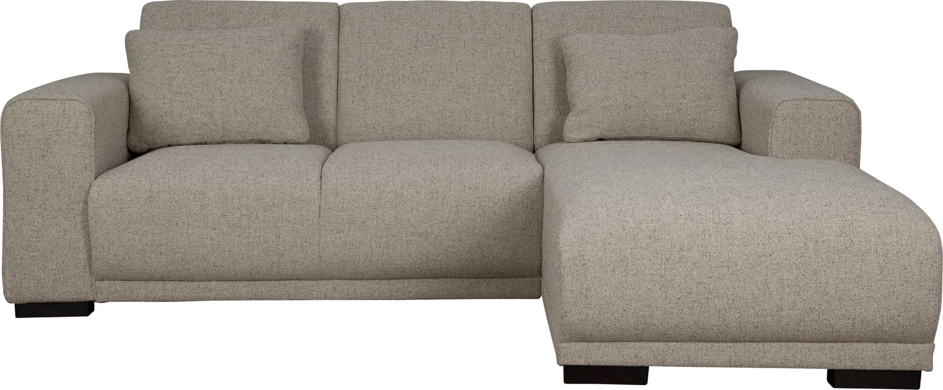 Home affaire Ecksofa »Bornholm incl. 2 Kissen, Stellmasse 234x162 cm L-Form«, Recamiere wahlweise links oder rechts bestellbar von home affaire