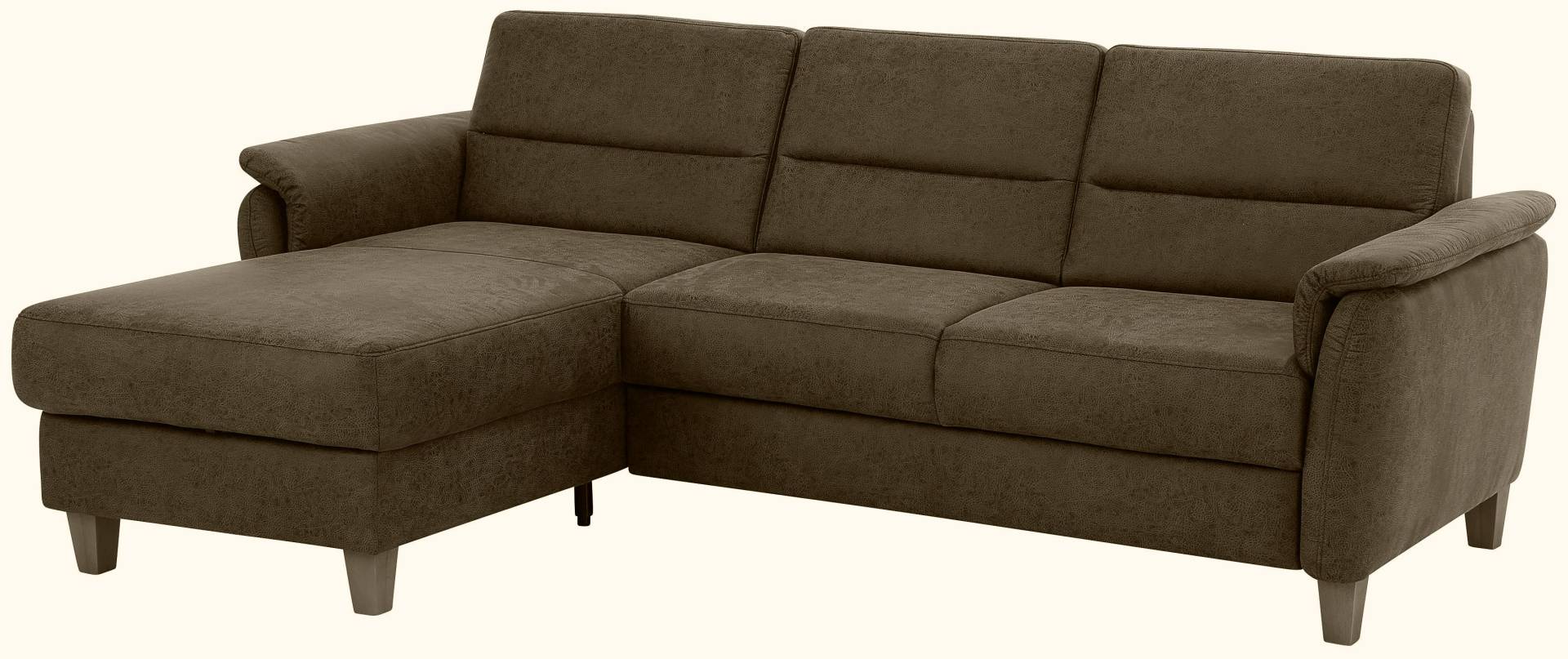 Home affaire Ecksofa »Palmera L-Form«, Federkern, wahlweise mit Bettfunktion und mit/ohne Bettkasten von home affaire