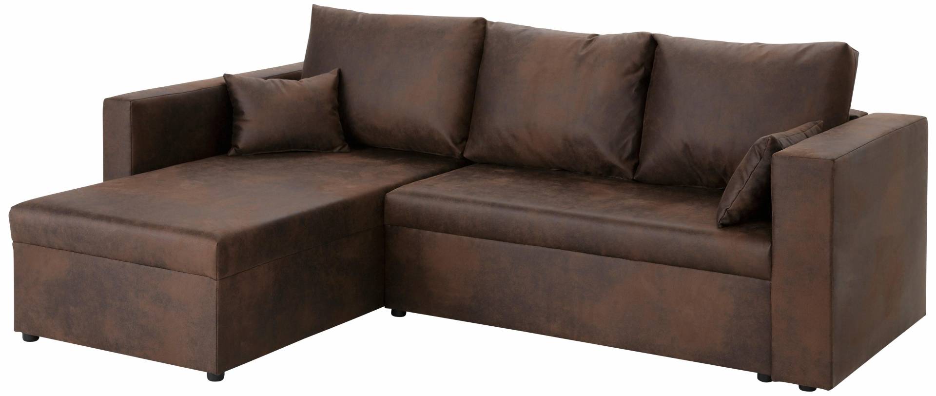 Home affaire Ecksofa »Pur L-Form«, wahlweise mit Bettfunktion von home affaire