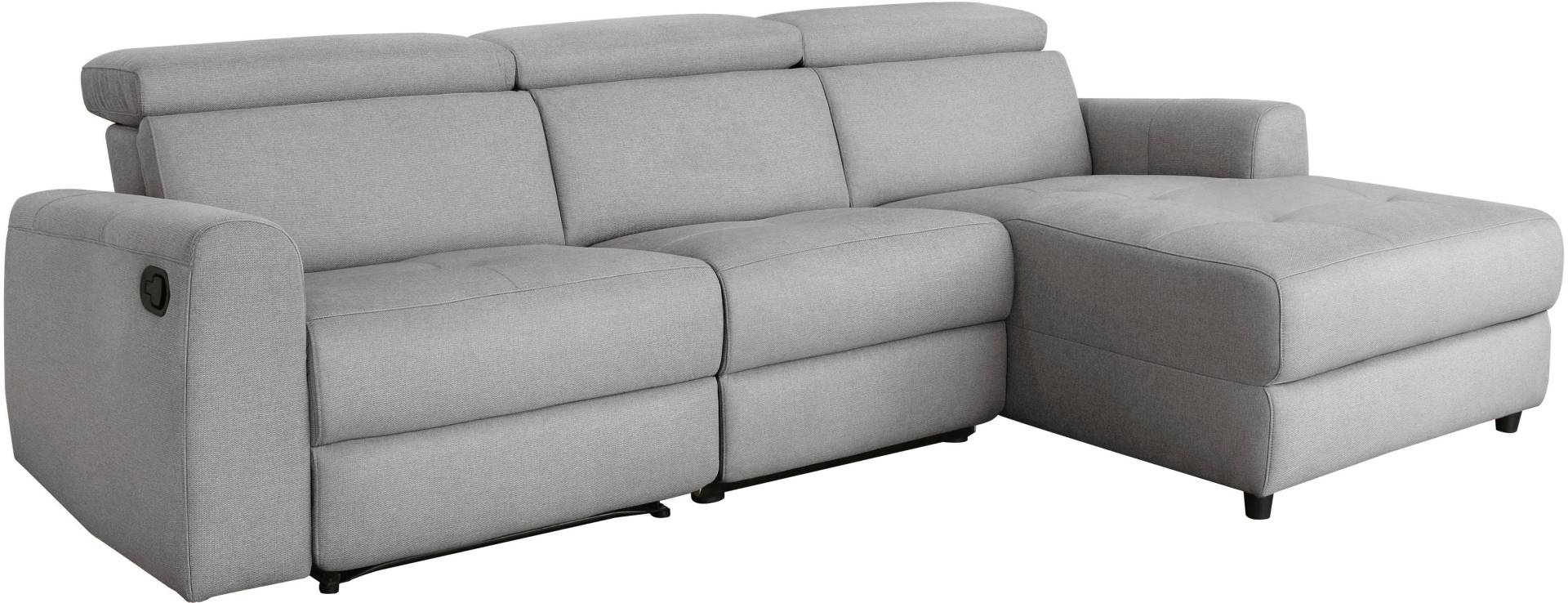 Home affaire Ecksofa »Sentrano, L-Form,«, 275 cm, man. o. elektr. Relaxfunktion und USB/Kopfverstellung von home affaire