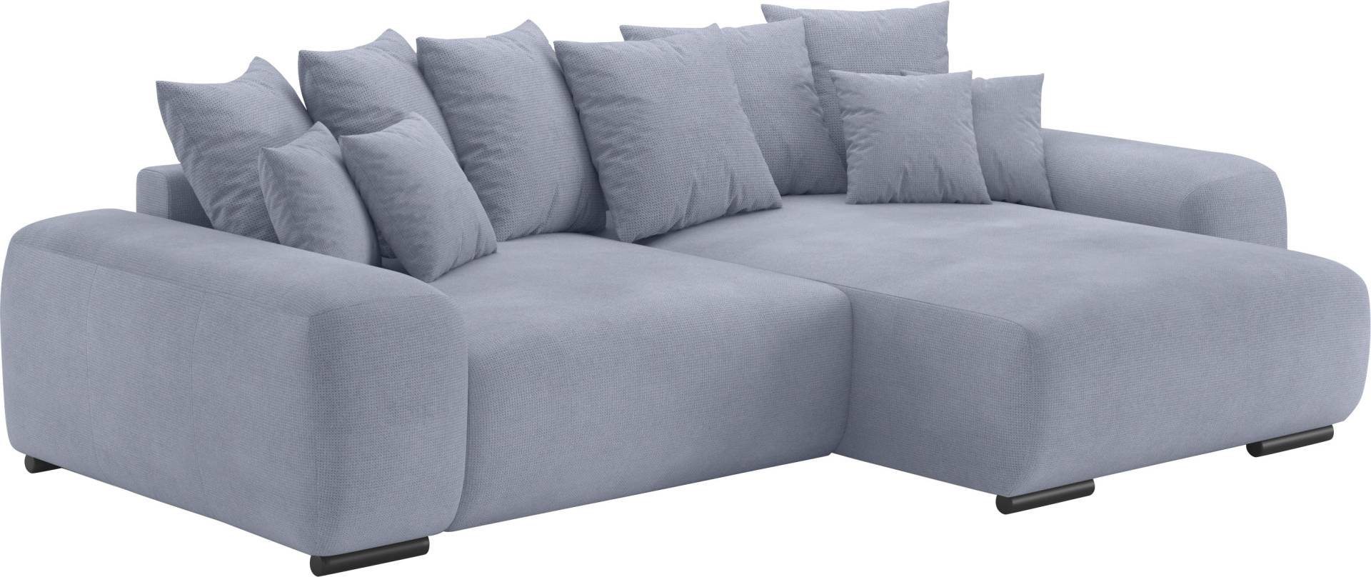 Home affaire Ecksofa »Sundance«, Dauerschläfer mit EasyBett-Schlaffunktion, Bettkasten und Topper von home affaire