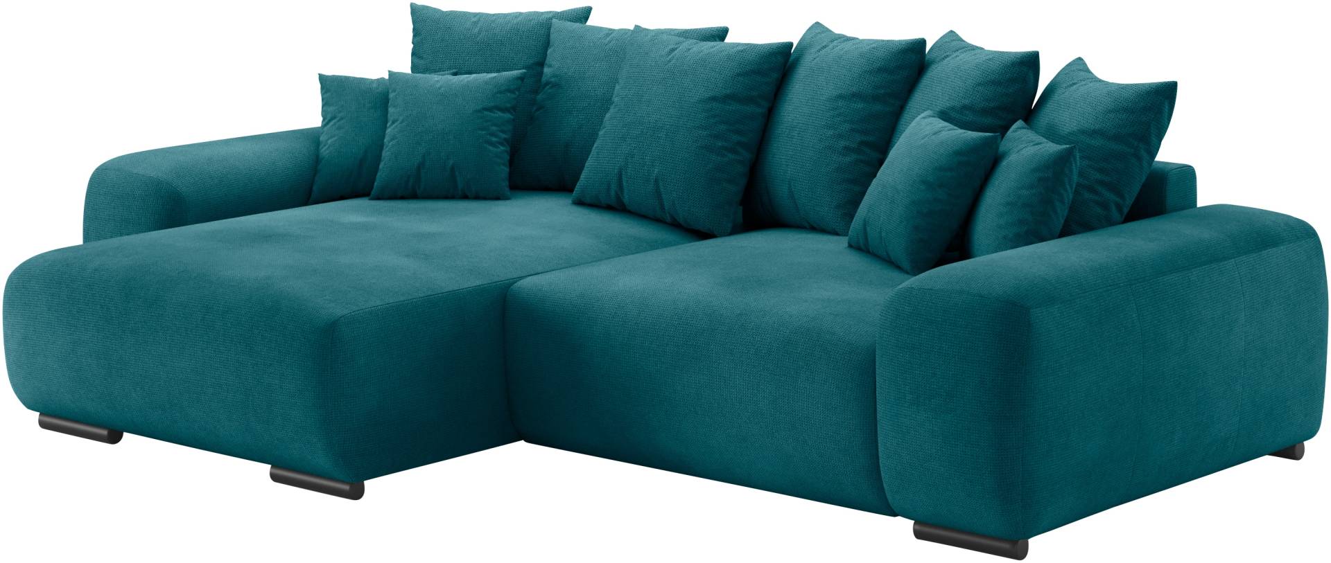 Home affaire Ecksofa »Sundance II, L-Form«, mit DuraSpring-Taschenfederkern bis 140 kg belastbar von home affaire