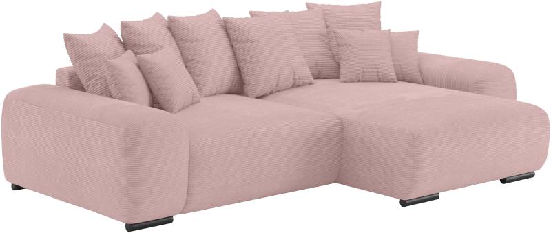 Home affaire Ecksofa »Sundance II, L-Form«, mit DuraSpring-Taschenfederkern bis 140 kg belastbar von home affaire