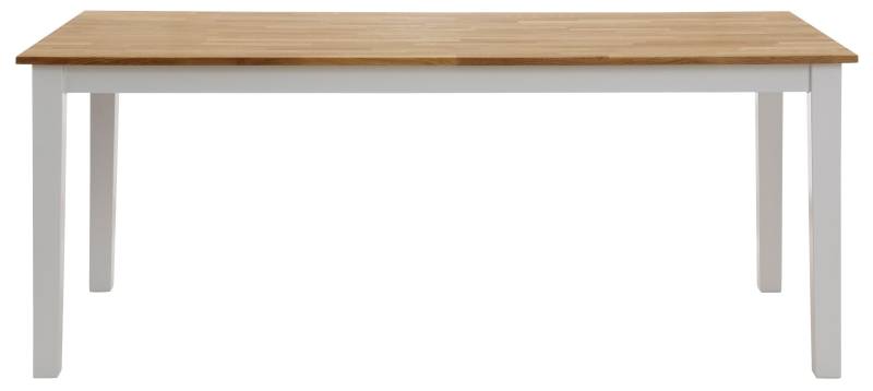Home affaire Esstisch »Samba Holztisch Landhaus Küche Bestseller«, aus massivem Buchenholz, 140 cm oder 180 cm, verlängerbar Home affaire Esstisch »Samba Holztisch Landhaus Küche Bestseller«, aus massivem Buchenholz, 140 cm oder 180 cm, verlängerbar von home affaire