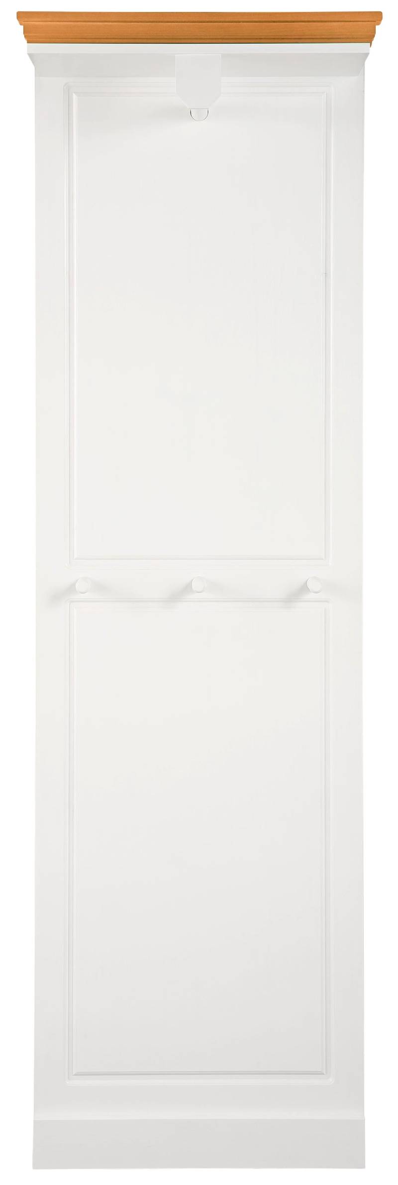 Home affaire Garderobenpaneel »Basilico«, aus massiver Kiefer, FSC®, Breite 60 cm, mit Kleiderstange, Holzhaken von home affaire