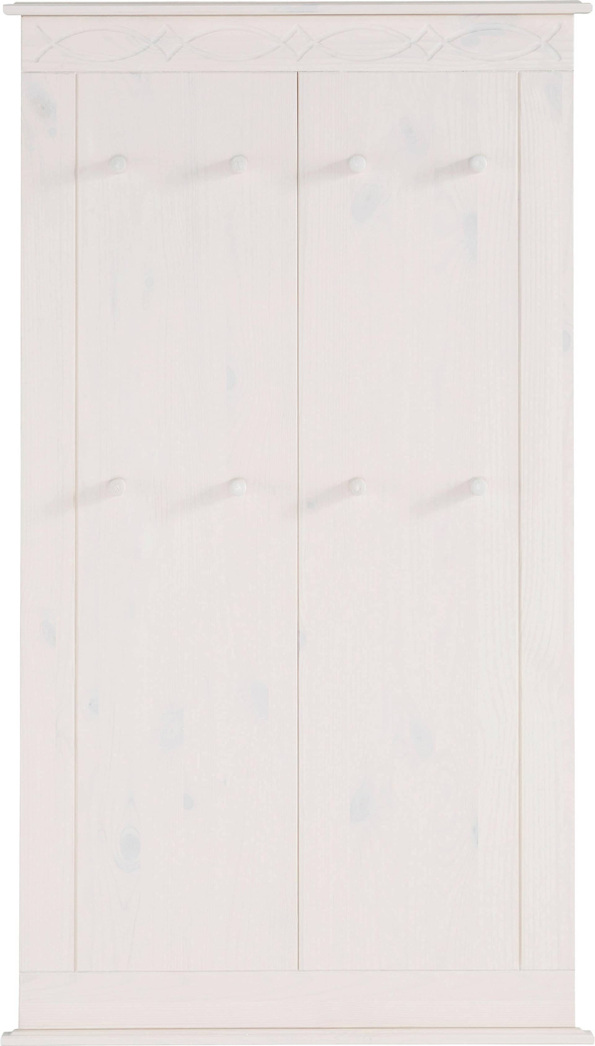 Home affaire Garderobenpaneel »Indra«, aus massiver Kiefer, FSC®, 8 Haken, dezentes Ornament Home affaire Garderobenpaneel »Indra«, aus massiver Kiefer, FSC®, 8 Haken, dezentes Ornament von home affaire