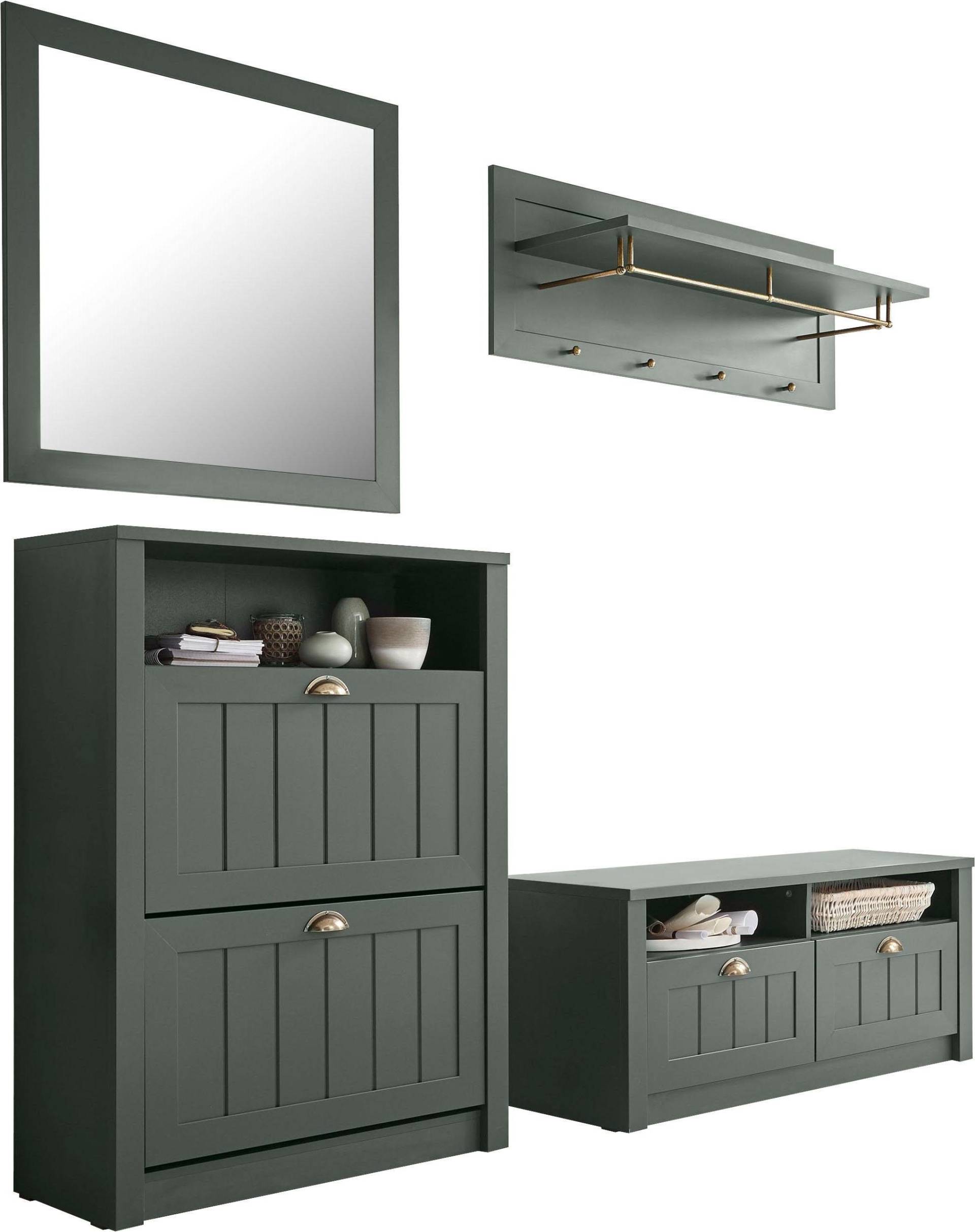 Home affaire Garderobenschrank-Set »ASCOT«, 4-teilig von home affaire