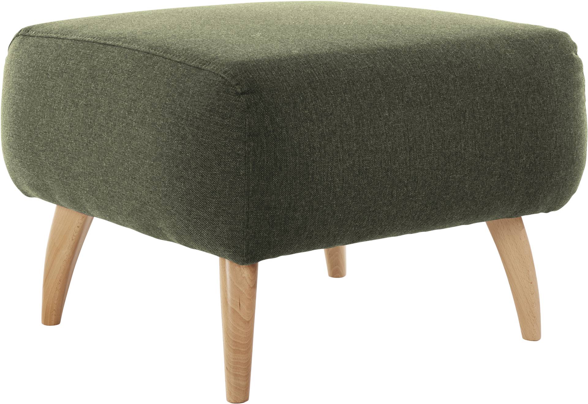 Home affaire Hocker »Baggio«, mit Holzfüssen Home affaire Hocker »Baggio«, mit Holzfüssen von home affaire