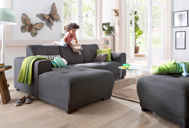 Home affaire Hocker »Langeland«, passend zur Serie "Langeland" von home affaire