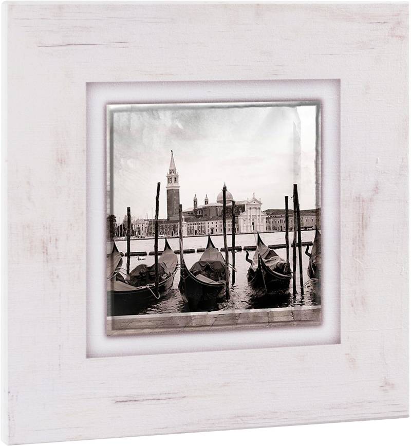 Home affaire Holzbild »Gondeln in Venedig«, 40/40 cm von home affaire