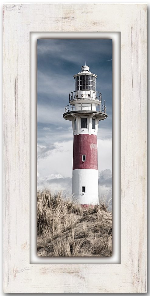 Home affaire Holzbild »Leuchtturm«, maritim, 40/80 cm von home affaire