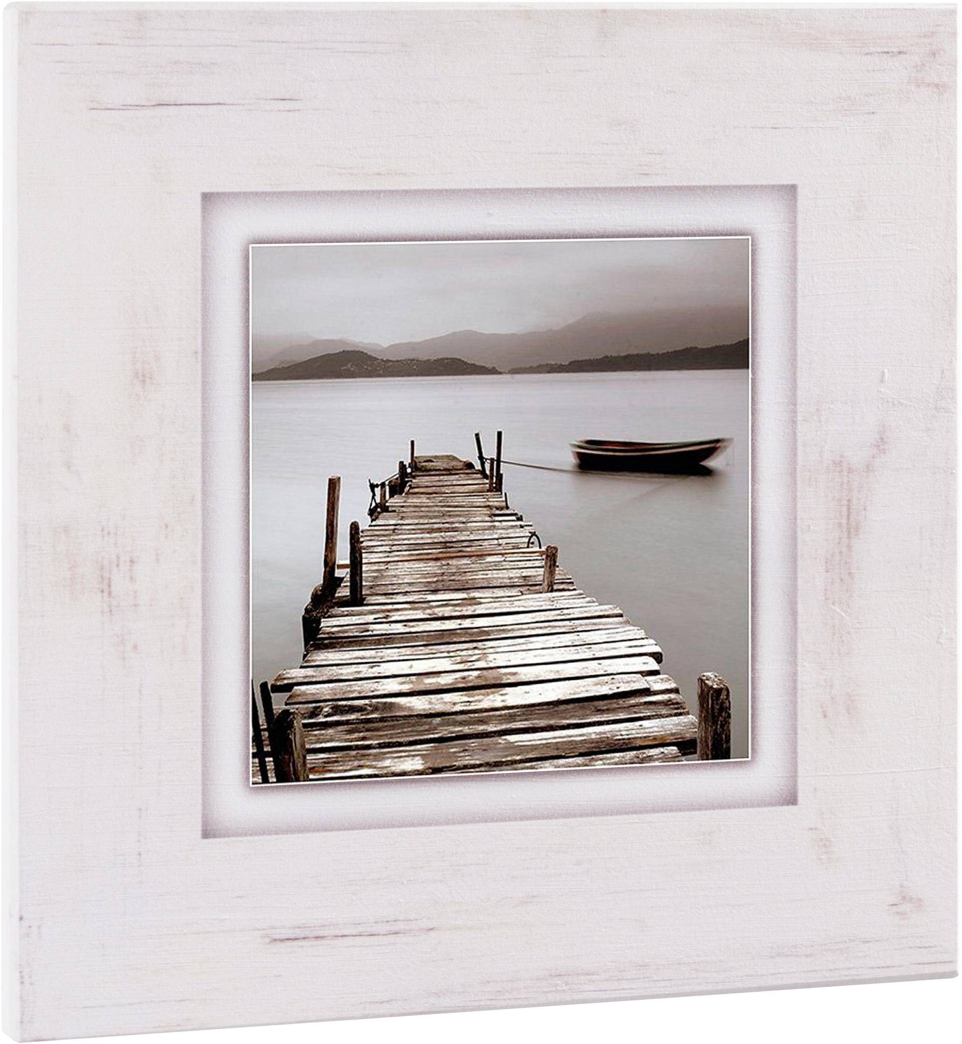 Home affaire Holzbild »Steg«, 40/40 cm von home affaire