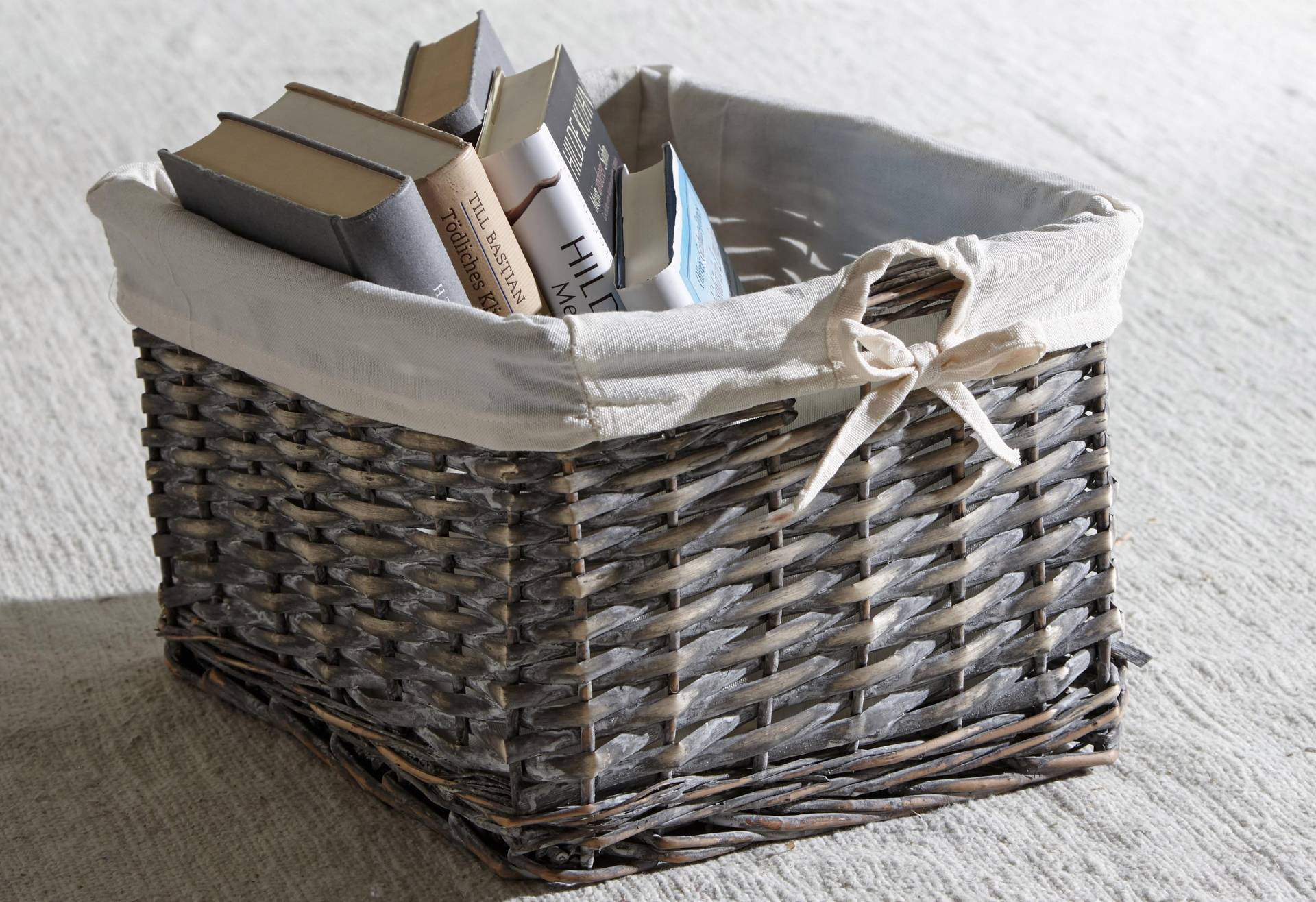 Home affaire Aufbewahrungskorb »California«, im 1er und 2er Set erhältlich, aus einem Rattangeflecht, Breite 30 cm Home affaire Aufbewahrungskorb »California«, im 1er und 2er Set erhältlich, aus einem Rattangeflecht, Breite 30 cm von home affaire