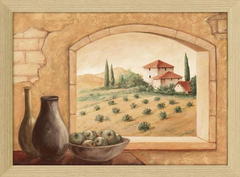 Home affaire Kunstdruck »Andres: Toscana«, 75/55 cm von home affaire