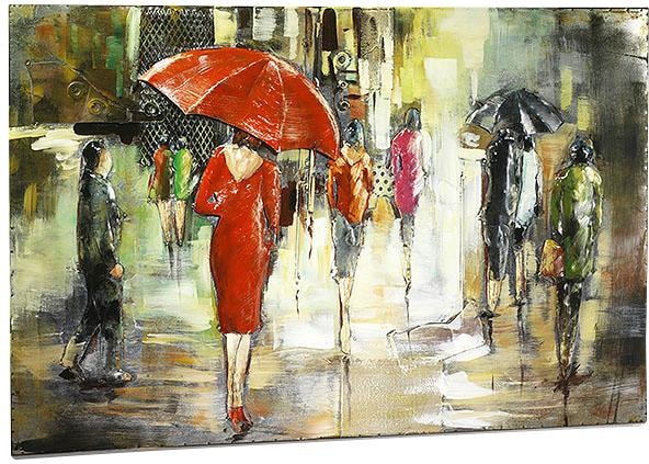 locker Metallbild »3D Regenschirm« locker Metallbild »3D Regenschirm« von locker