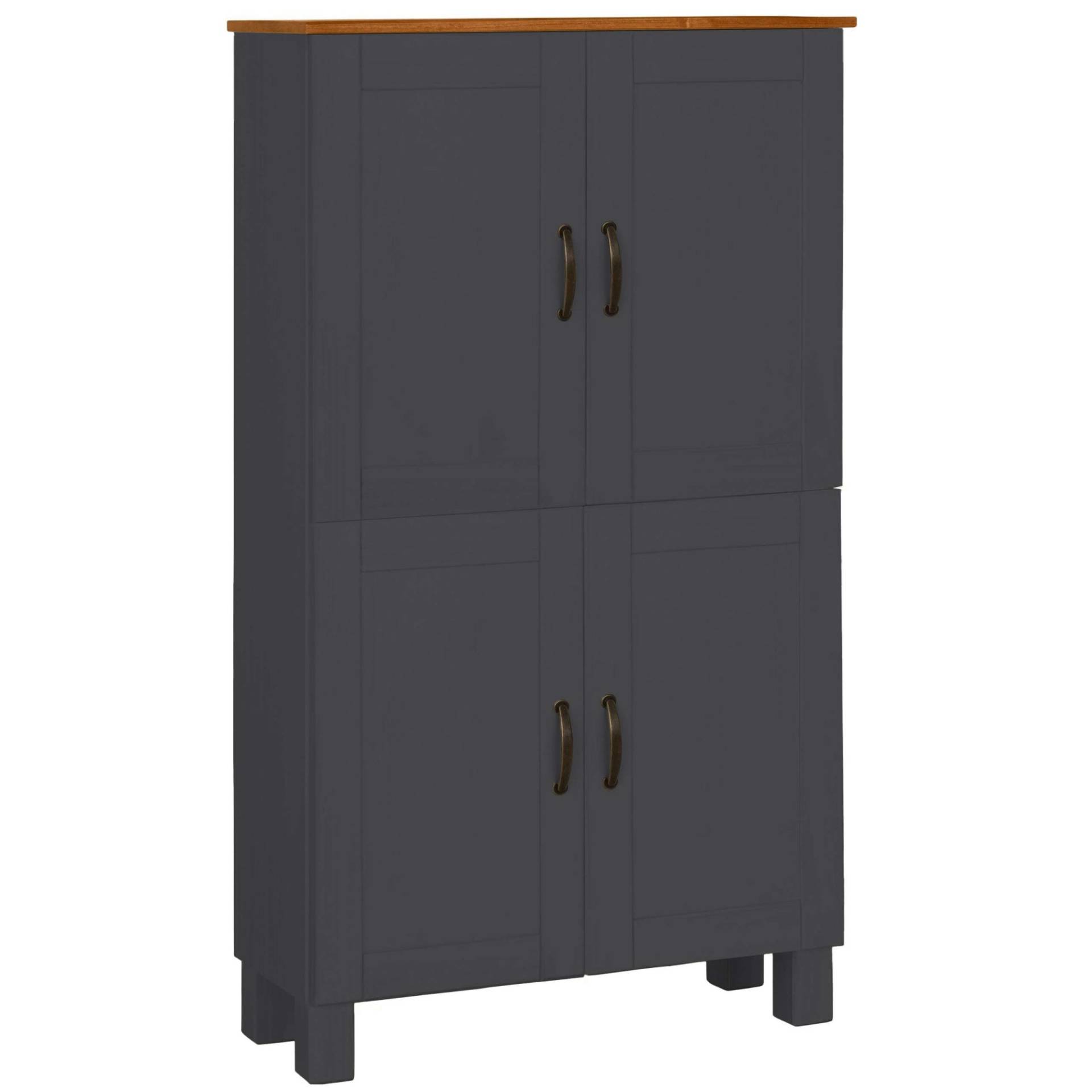 Home affaire Midischrank »Rodby«, FSC®-zertifiziertes Massivholz, Breite 75cm, Höhe 130cm von home affaire