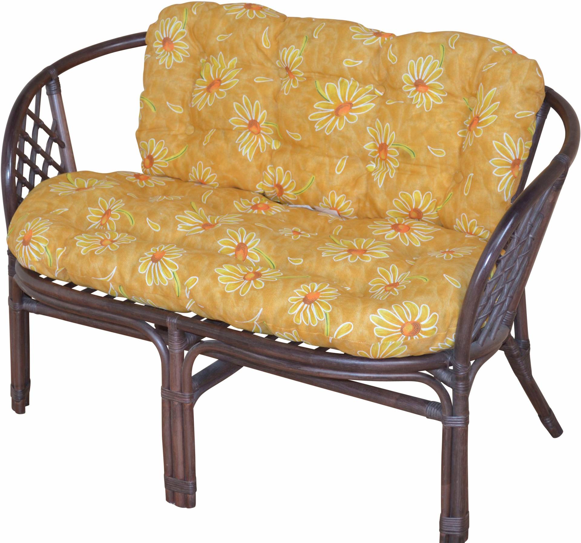 Home affaire Sitzbank, aus handgeflochtenem Rattan, mit Kissen Home affaire Sitzbank, aus handgeflochtenem Rattan, mit Kissen von home affaire