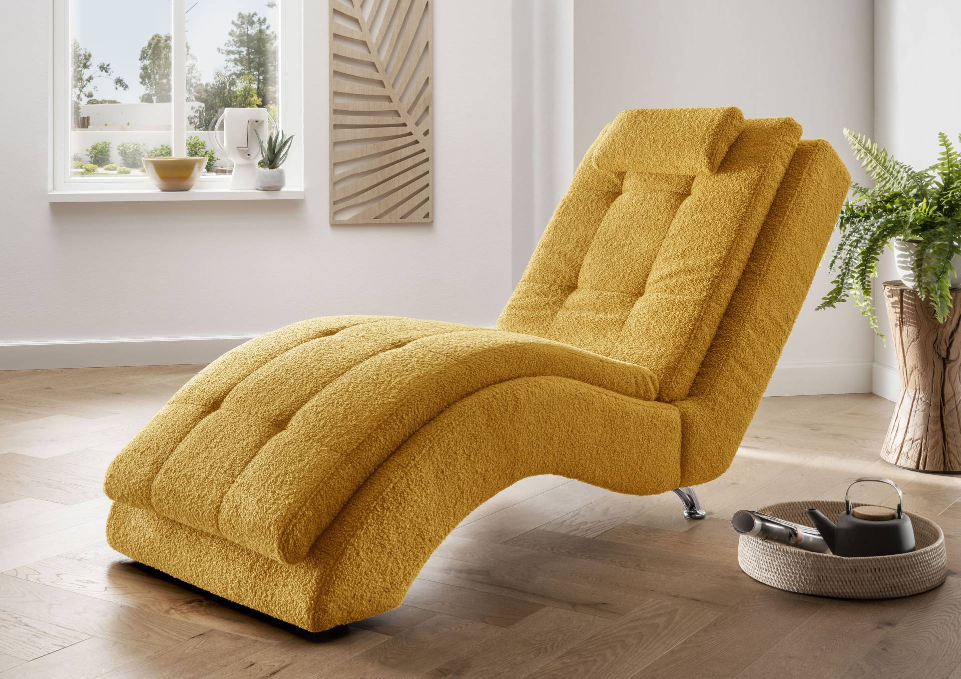 Home affaire Relaxliege »Vengo 2«, mit Kopfkissen, Mattenoptik auf Korpus Home affaire Relaxliege »Vengo 2«, mit Kopfkissen, Mattenoptik auf Korpus von home affaire