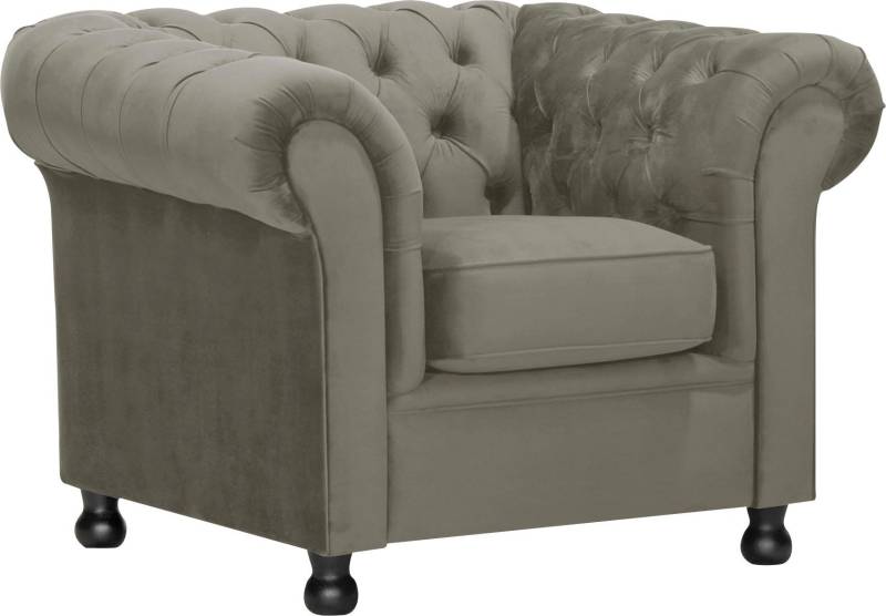 Home affaire Sessel »Chesterfield Home«, mit edler Knopfheftung und typischen Armlehnen von home affaire