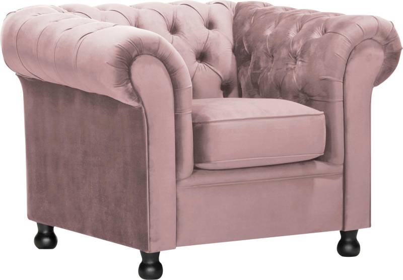 Home affaire Sessel »Chesterfield Home«, mit edler Knopfheftung und typischen Armlehnen von home affaire