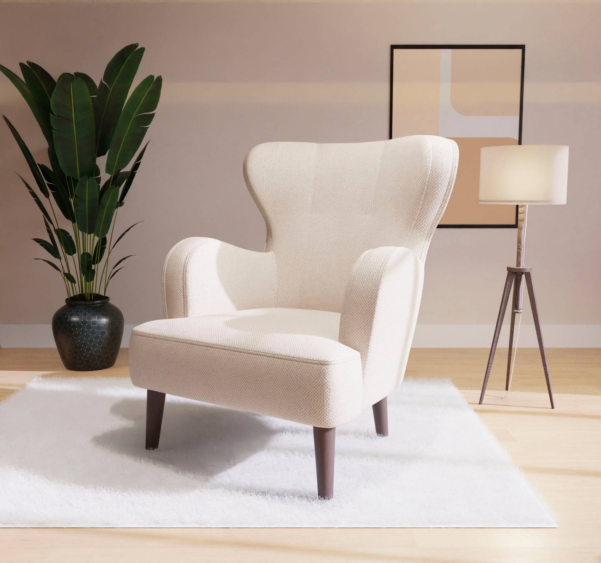 Home affaire Sessel »SICILIA«, moderner Ohrensessel Home affaire Sessel »SICILIA«, moderner Ohrensessel von home affaire