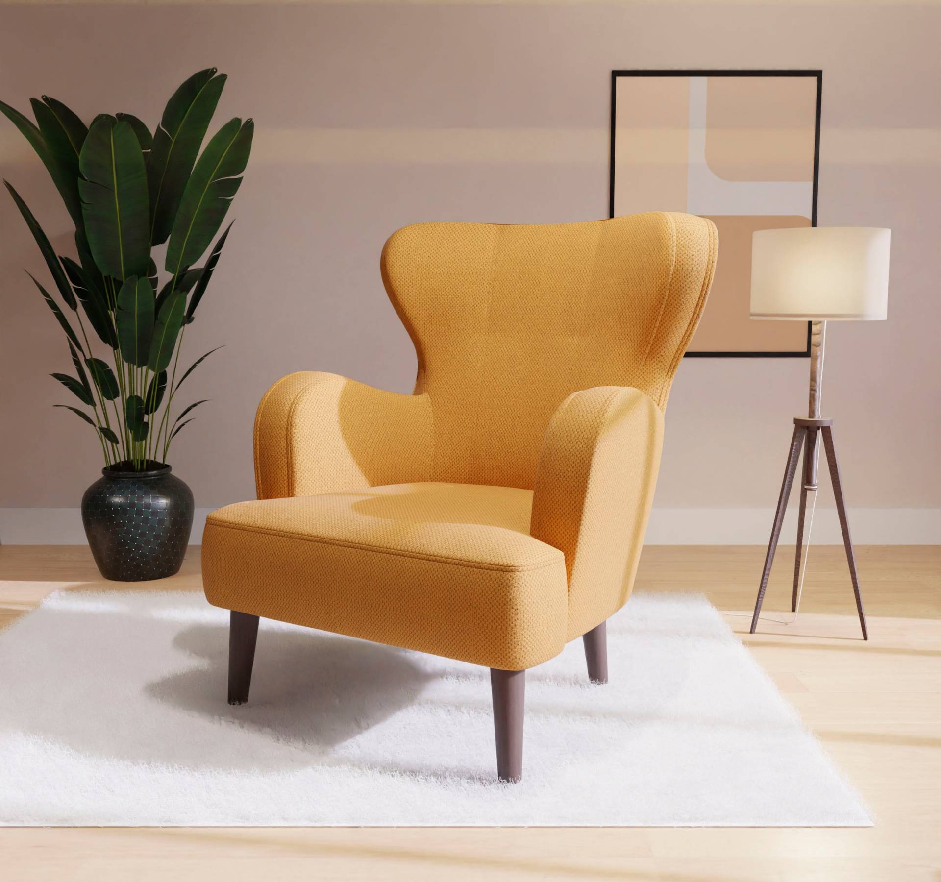 Home affaire Sessel »SICILIA«, moderner Ohrensessel Home affaire Sessel »SICILIA«, moderner Ohrensessel von home affaire