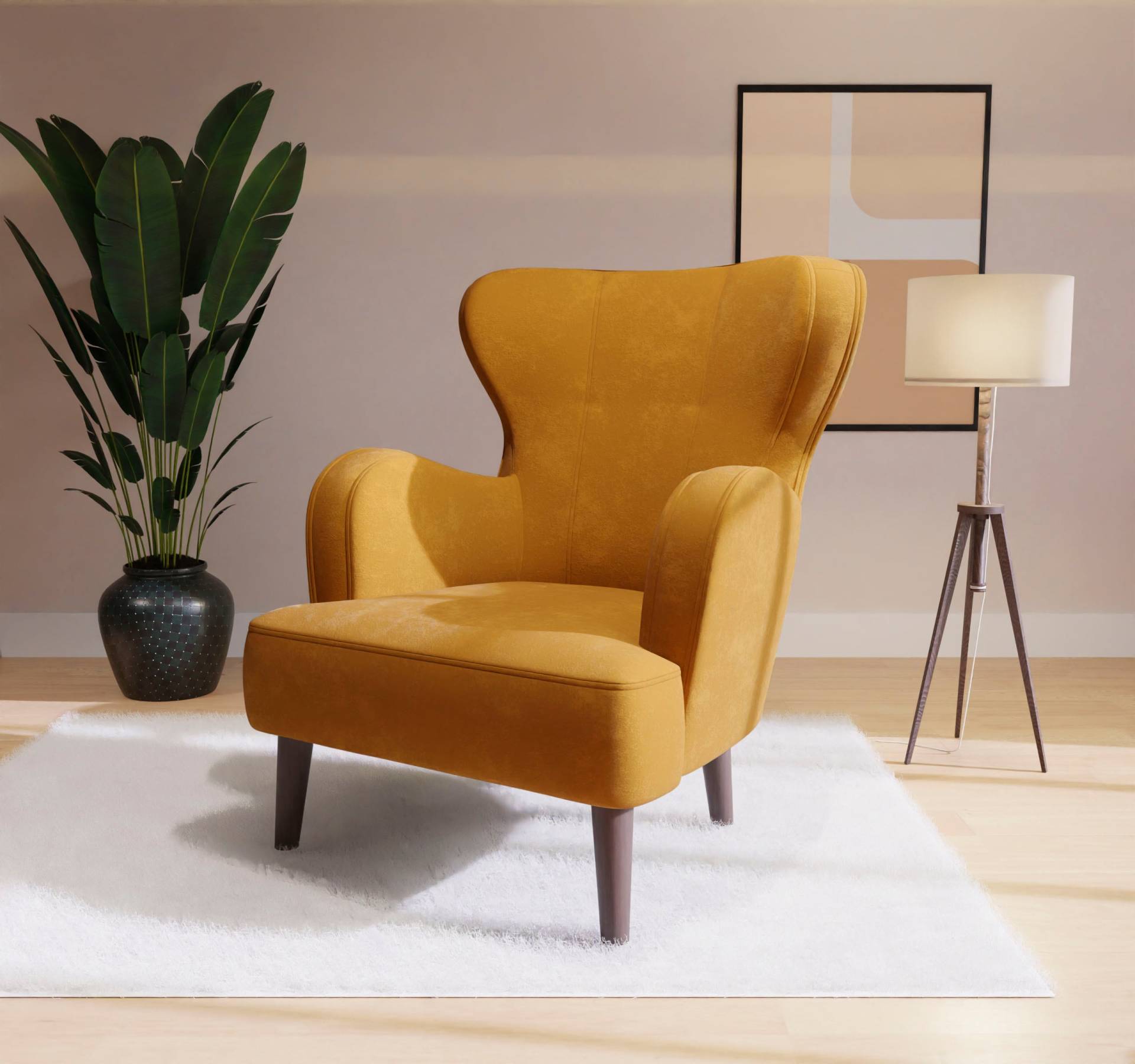 Home affaire Sessel »SICILIA«, moderner Ohrensessel Home affaire Sessel »SICILIA«, moderner Ohrensessel von home affaire