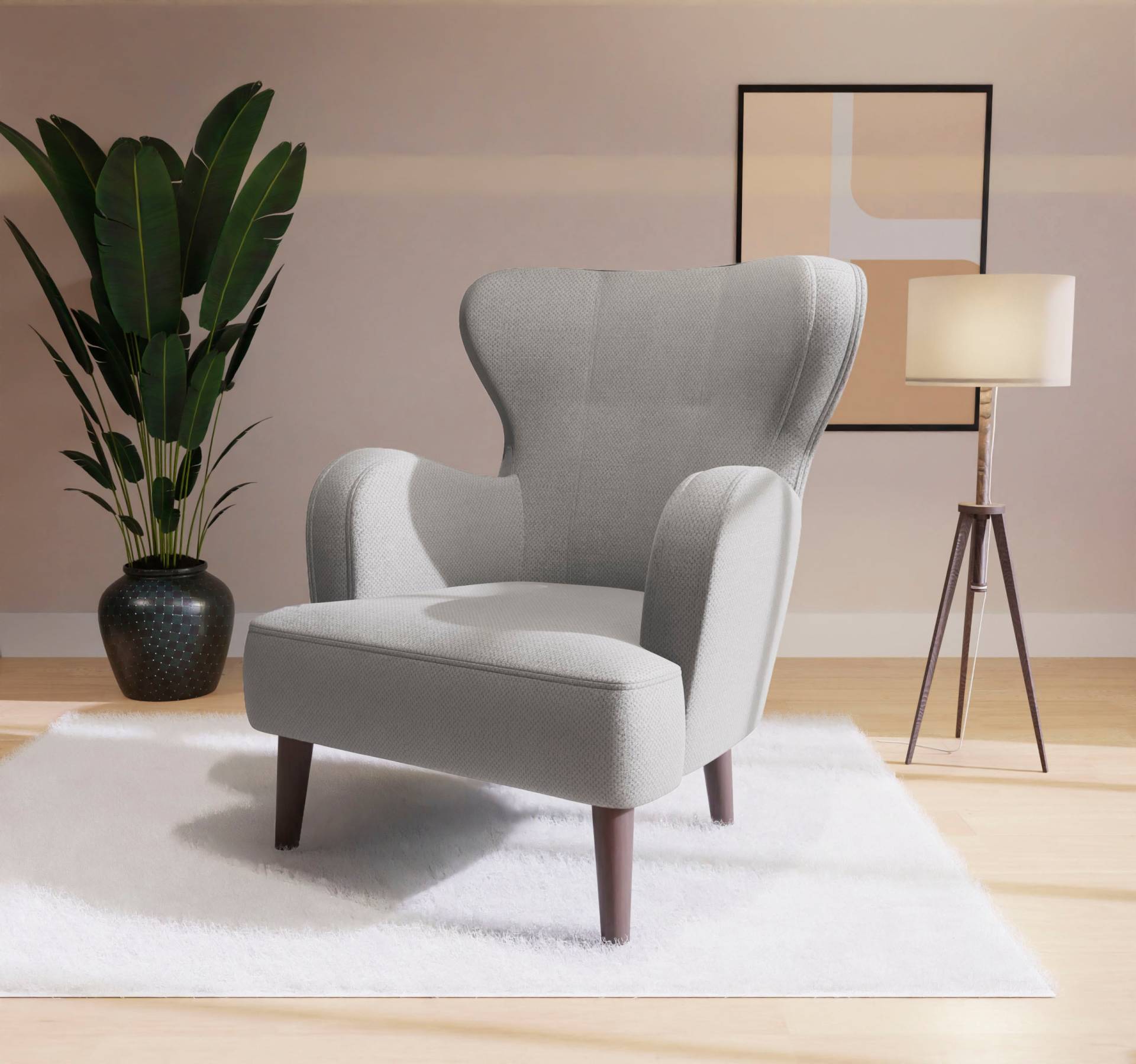 Home affaire Sessel »SICILIA«, moderner Ohrensessel Home affaire Sessel »SICILIA«, moderner Ohrensessel von home affaire