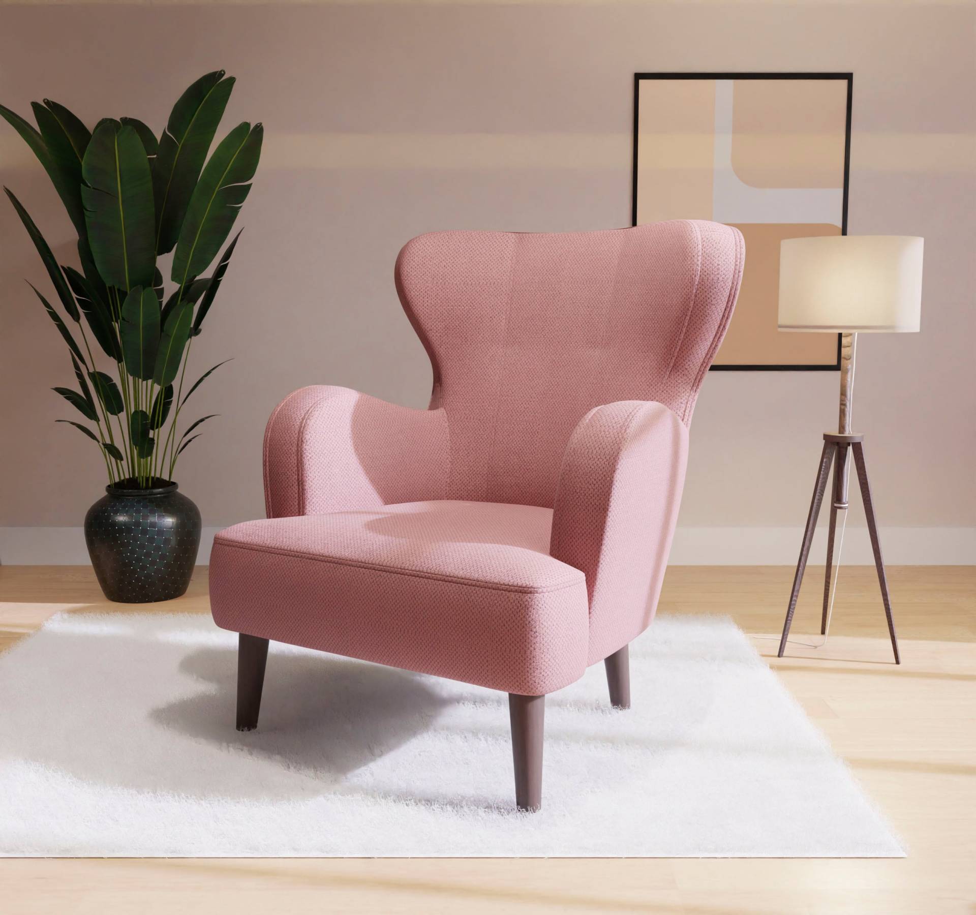 Home affaire Sessel »SICILIA«, moderner Ohrensessel Home affaire Sessel »SICILIA«, moderner Ohrensessel von home affaire