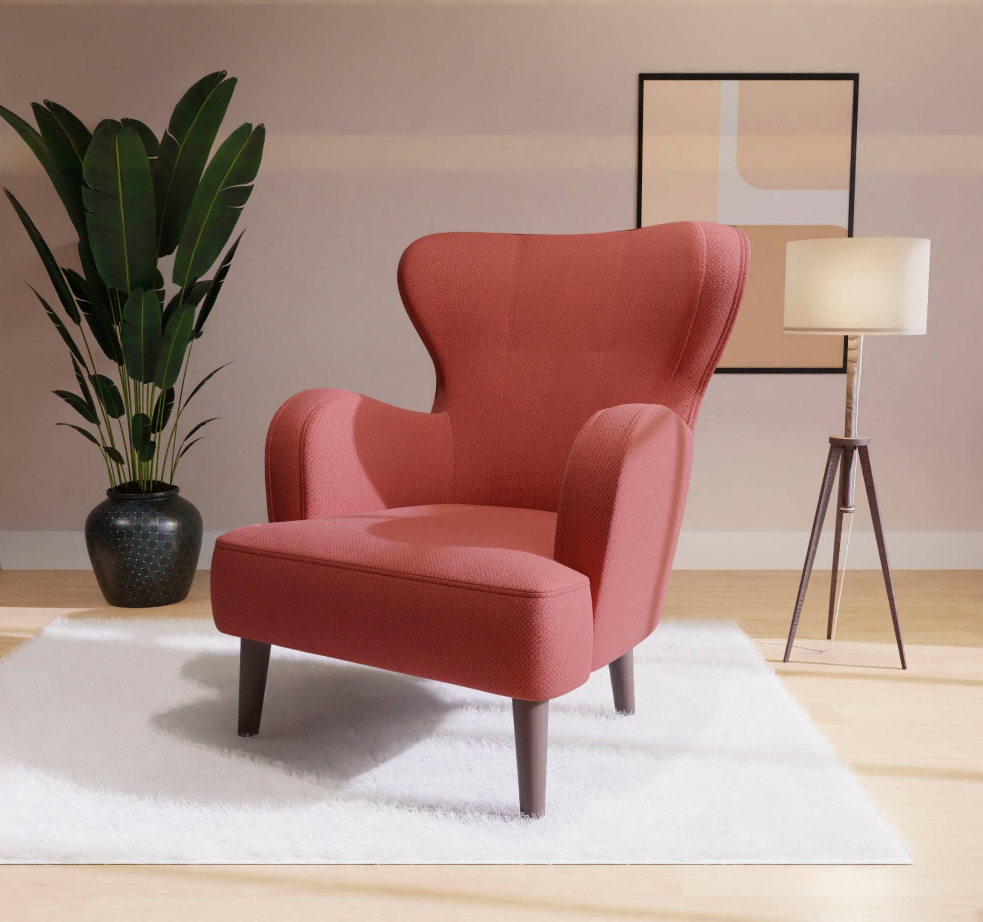 Home affaire Sessel »SICILIA«, moderner Ohrensessel Home affaire Sessel »SICILIA«, moderner Ohrensessel von home affaire