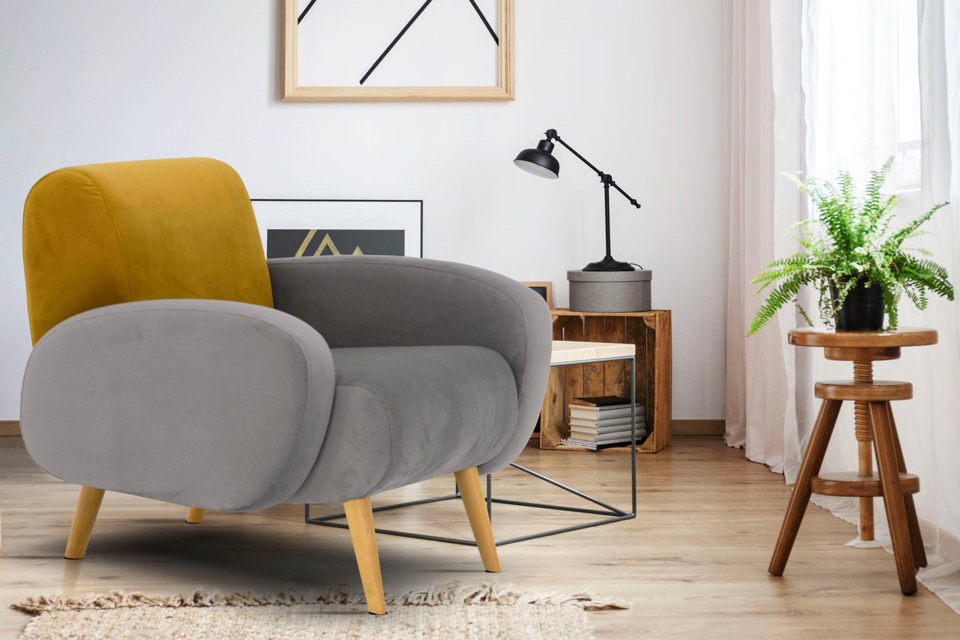 Home affaire Sessel »Tox«, in aussergewöhnlicher stylischer Optik Home affaire Sessel »Tox«, in aussergewöhnlicher stylischer Optik von home affaire