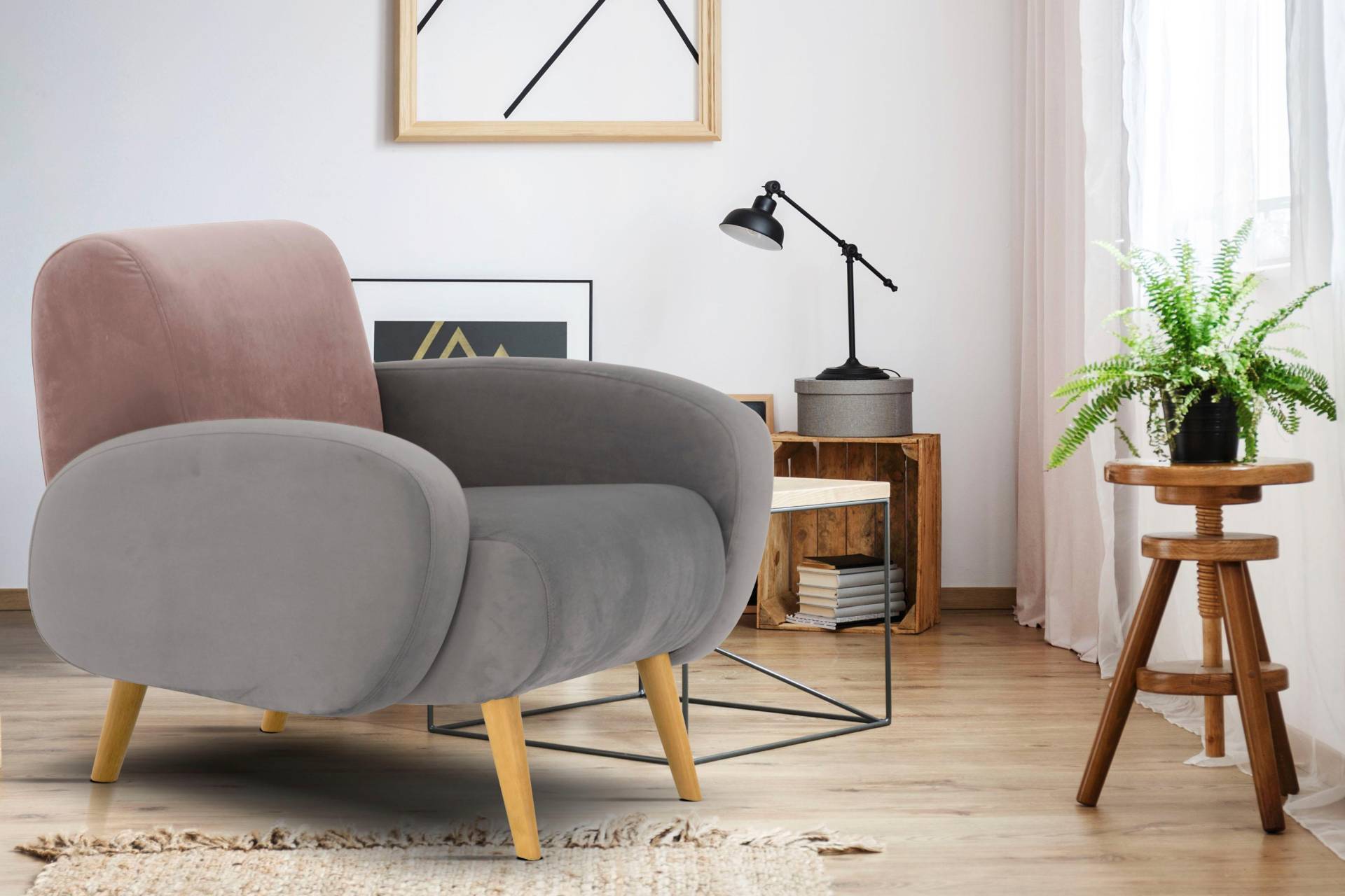 Home affaire Sessel »Tox«, in aussergewöhnlicher stylischer Optik Home affaire Sessel »Tox«, in aussergewöhnlicher stylischer Optik von home affaire