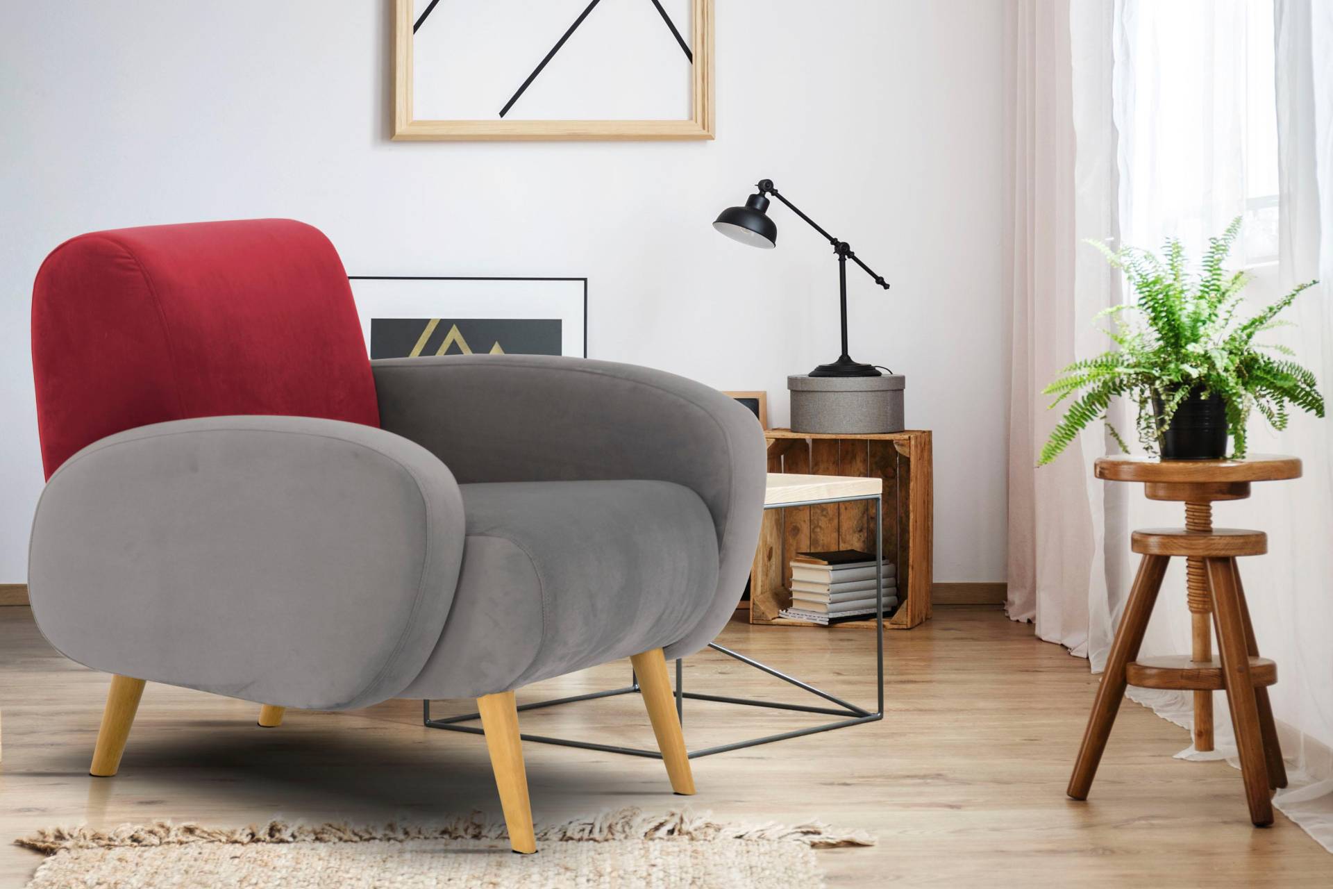 Home affaire Sessel »Tox«, in aussergewöhnlicher stylischer Optik Home affaire Sessel »Tox«, in aussergewöhnlicher stylischer Optik von home affaire