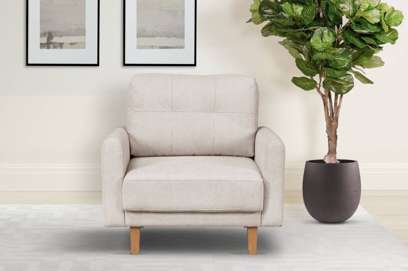 Home affaire Sessel »TRIPLO Relaxsessel mit Wellenunterfederung, Masse B/T/H: 95/100/89 cm«, Polstersessel mit Steppung im Rückenkissen, hohe Qualität von home affaire