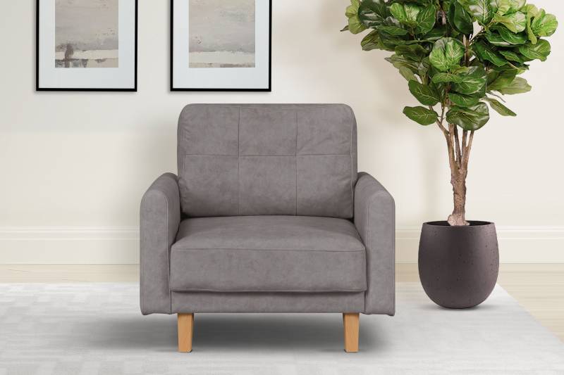 Home affaire Sessel »TRIPLO Relaxsessel mit Wellenunterfederung, Masse B/T/H: 95/100/89 cm«, Polstersessel mit Steppung im Rückenkissen, hohe Qualität von home affaire